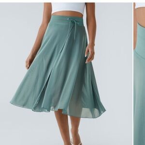 HALARA 2 in 1 mesh skirt